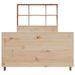 Cadre de lit sans matelas 75x190 cm bois de pin massif - Photo n°4