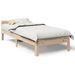 Cadre de lit sans matelas 90x200 cm bois de pin massif - Photo n°2