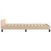 Cadre de lit sans matelas cappuccino 90x190 cm similicuir - Photo n°7