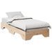 Cadre de lit sans matelas empilable 100x200 cm bois massif - Photo n°4