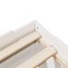 Cadre de lit sans matelas empilable blanc 80x200 cm bois massif - Photo n°9