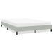 Cadre de lit sans matelas gris clair 160x210 cm velours - Photo n°1