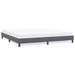 Cadre de lit sans matelas gris foncé 180x210 cm velours - Photo n°1