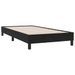 Cadre de lit sans matelas noir 90x210 cm velours - Photo n°7