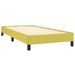 Cadre de lit sans matelas vert 100x200 cm tissu - Photo n°4