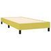 Cadre de lit sans matelas vert 100x200 cm tissu - Photo n°4