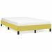 Cadre de lit sans matelas vert 120x200 cm tissu - Photo n°2