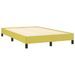 Cadre de lit sans matelas vert 120x200 cm tissu - Photo n°4