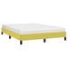 Cadre de lit sans matelas vert 140x200 cm tissu - Photo n°3