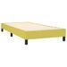 Cadre de lit sans matelas vert 90x190 cm tissu - Photo n°4