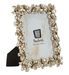 Cadre style glamour avec fleurs 22x2,2x27,3 cm (dimensions intérieures 15x20 cm) - Photo n°1