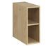 Caisson ouvert DALIA Chêne Cremona 20 cm – Module de rangement suspendu - Photo n°1