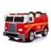 Camion de pompier électrique pour enfant 2 places US - Photo n°1