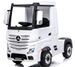 Camion électrique enfant Mercedes Actros blanc - Photo n°1