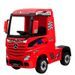 Camion électrique enfant Mercedes Actros rouge - Photo n°1