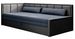 Canapé banquette convertible 3 places tissu doux Figo 214 cm - Photo n°1