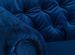 Canapé moderne capitonné velours bleu Gozzy 220 cm - Photo n°9