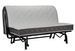 Canapé BZ Tissu matelas 12 cm 140x190 cm Zilo - Photo n°13