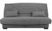 Canapé clic clac tissu avec rangement matelas Bultex 15 cm Balkoa 207 cm - Photo n°1