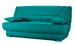 Canapé clic clac tissu avec rangement matelas Bultex 20 cm Sabor 193 cm - Photo n°1