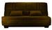 Canapé clic clac tissu avec rangement matelas Starlux 17 cm Minel 207 cm - Photo n°1