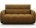 Canapé convertible 2 places DENVERS en tissu avec coffre de rangement – 154 cm - Photo n°1