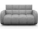 Canapé convertible 2 places DENVERS en tissu avec coffre de rangement – 154 cm - Photo n°1