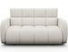 Canapé convertible 2 places DENVERS en tissu avec coffre de rangement – 154 cm - Photo n°1