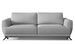 Canapé convertible 3 places tissu MAGY 242 cm - Pieds métal noir - Photo n°1