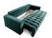 Canapé convertible 3 places tissu rouge brique avec coffre de rangement Larko 245 cm - Photo n°6