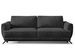 Canapé convertible 3 places velours MAGY 242 cm – Pieds métal noir - Photo n°1