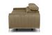 Canapé convertible avec appuis-tête réglables velours beige Lozan 261 cm - Photo n°9
