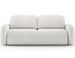 Canapé convertible moderne en tissu bouclette ZULA avec coffre de rangement - 250 cm - Photo n°1