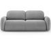 Canapé convertible moderne en tissu bouclette ZULA avec coffre de rangement - 250 cm - Photo n°1