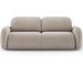 Canapé convertible moderne en tissu bouclette ZULA avec coffre de rangement - 250 cm - Photo n°1