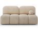 Canapé convertible NUVA en tissu texturé – Élégance moderne et confort durable - Photo n°1