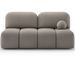 Canapé convertible NUVA en tissu texturé – Élégance moderne et confort durable - Photo n°1