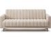 Canapé convertible ROMY avec coffre de rangement – Tissu 212 cm - Photo n°1