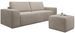 Canapé convertible WILACE en velours – 260 cm - Photo n°1