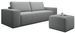 Canapé convertible WILACE en velours – 260 cm - Photo n°1