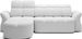Canapé d’angle convertible 4 places CENTURY en tissu avec coffre – 301 cm - Photo n°1