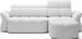 Canapé d’angle convertible 4 places CENTURY en tissu avec coffre – 301 cm - Photo n°1
