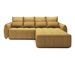 Canapé d’angle convertible 4 places KAMPUS en tissu effet cuir avec coffre de rangement – 265 cm - Photo n°1