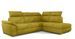 Canapé d’angle convertible 4 places KEPITA en tissu avec coffre et têtières réglables – 260 cm - Photo n°1