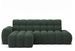 Canapé d’angle convertible 4 places KINDO en tissu avec assise électrique – 283 cm - Photo n°1