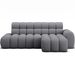 Canapé d’angle convertible 4 places KINDO en tissu avec assise électrique – 283 cm - Photo n°1