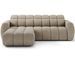 Canapé d’angle convertible 4 places tissu FENKA 288 cm – Assise électrique & têtières réglables - Photo n°1