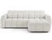 Canapé d’angle convertible 4 places tissu FENKA 288 cm – Assise électrique & têtières réglables - Photo n°1