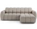 Canapé d’angle convertible 4 places tissu FENKA 288 cm – Assise électrique & têtières réglables - Photo n°1
