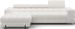 Canapé d’angle convertible 4 places tissu KATE 285 cm - Photo n°1